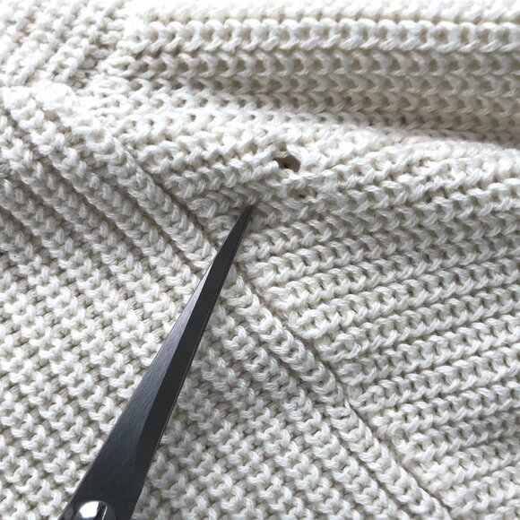 Universal Thread Womens Cardigan Sweater Medium Open Front Ivory Knit Casual - Picture 4 of 6